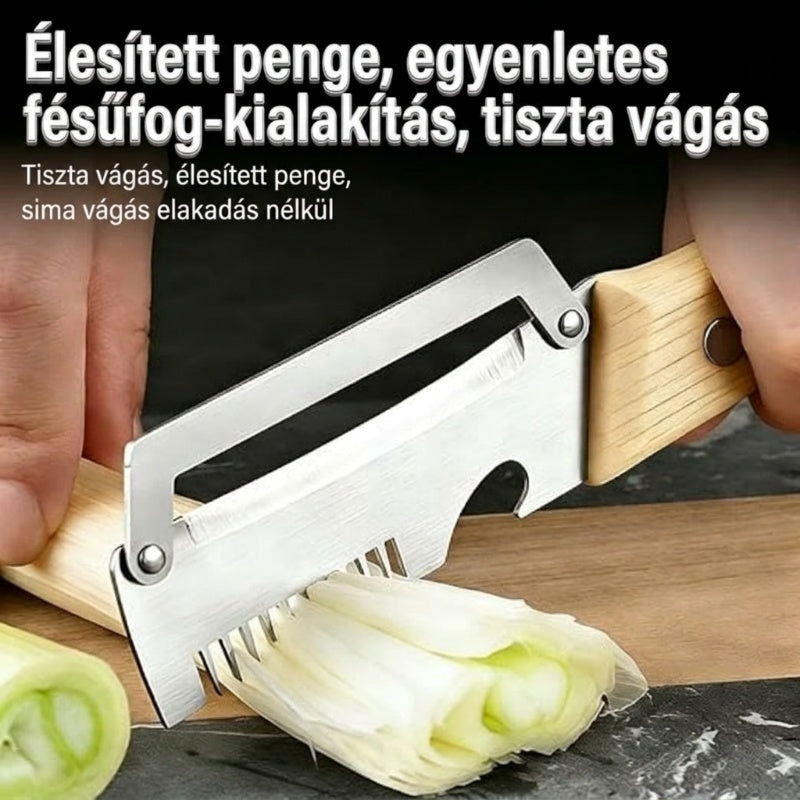 🔥🥒 Konyhai kedvenc! 2 az 1-ben hámozó és palacknyitó – Kisebb erőfeszítés, gyorsabb előkészítés ✨