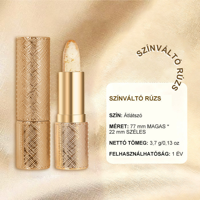 💋1+1 ingyen🌟Luxus rúzs arany és ezüst csillámokkal💄