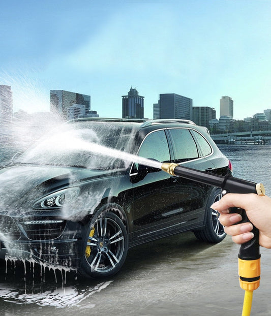 🚿 Hordozható nagynyomású vízpisztoly – Autómosáshoz, kertöntözéshez és tisztításhoz