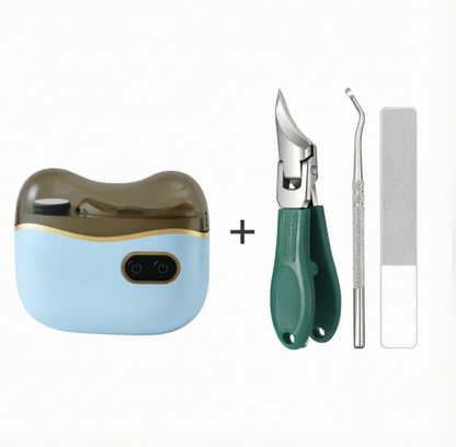 💅 2 az 1-ben elektromos körömvágó és csiszoló