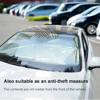 ☀️🚘 Prémium összecsukható autós napellenző – védd autódat a forróságtól és az UV-sugaraktól