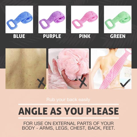【1+1 ingyen】🧼🛁 HydratBath szilikon testtisztító kefe