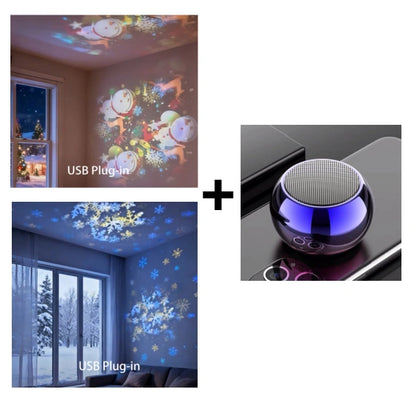 ✨Dinamikusan forgó LED projektor lámpa