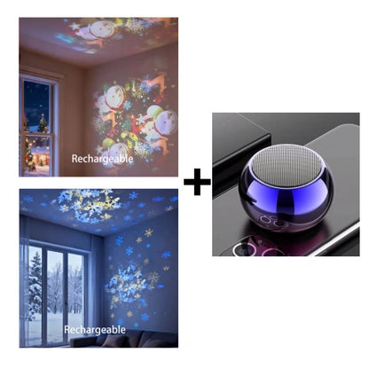 ✨Dinamikusan forgó LED projektor lámpa