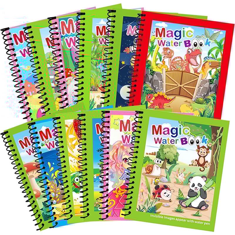 🌹 VÁSÁROLJ 1 KAPSZ 1 INGYEN 🎁✨️ Varázslatos Vízfesték Könyv 🧠