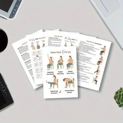🧘‍♀️✨ 30 napos székes jóga program – gyakorlati napló és lépésről lépésre szóló útmutató