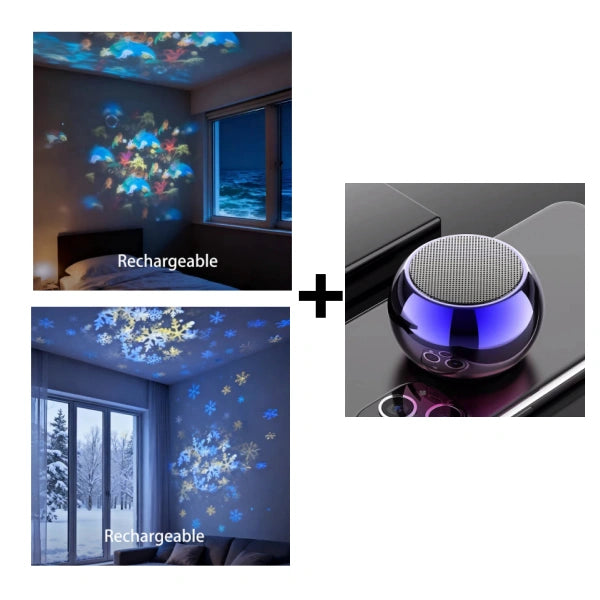 ✨Dinamikusan forgó LED projektor lámpa