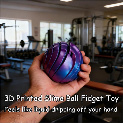 🎁🎅 3D nyomtatott slime labda fidget játék👍