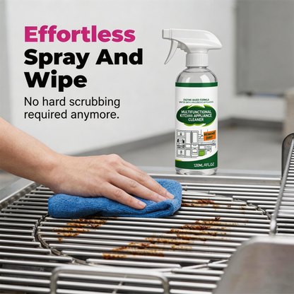 🔥🧼 Erős zsírtalanító spray rácsokhoz – Gyors hatású összetétel, amely pillanatok alatt feloldja a zsírfoltokat. 🍖✨
