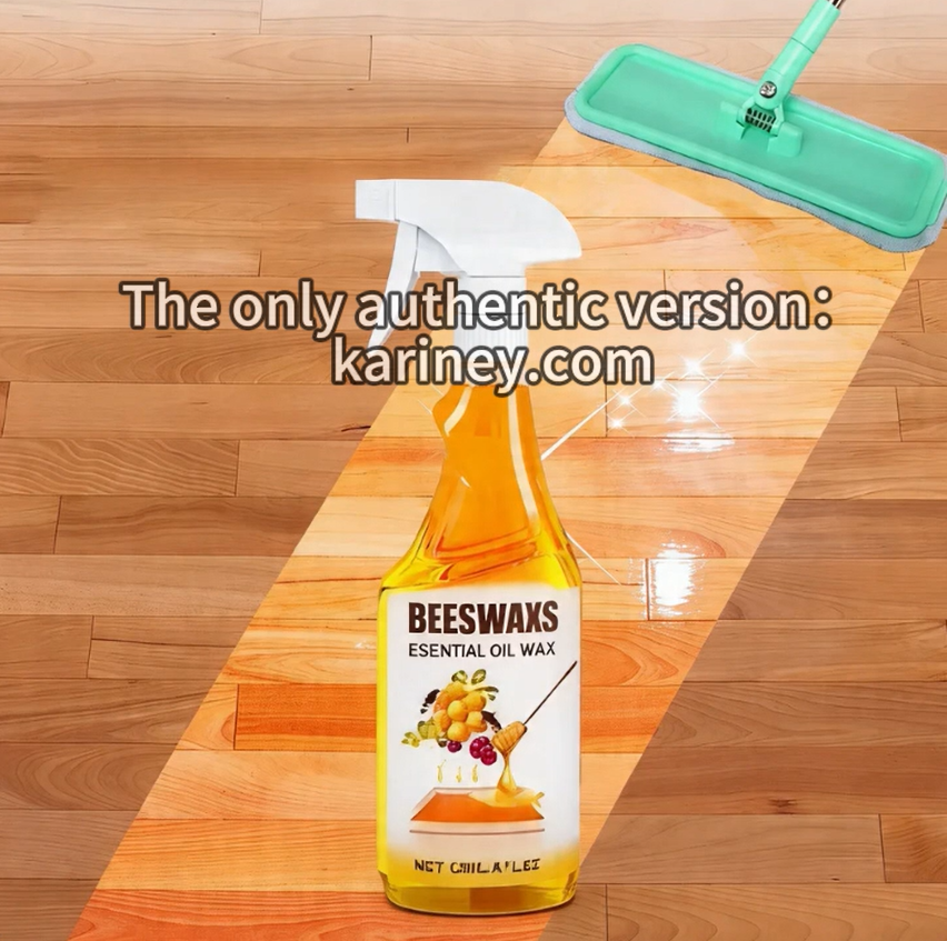✨ ScratchErase méhviaszos fa padló spray – tisztít, visszaadja a fényt és eltünteti a karcolásokat! 🧹