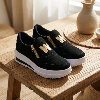 👍 Női alkalmi platform Slip-on ortopédiai cipők 👞 | Kényelmes és stílusos viselet egész nap