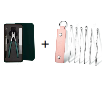 ✨【Extra ajándék】Professzionális körömvágó olló szett + INGYEN fülkefészettel! 🏡 Otthoni ápolás, egyszerre megoldva! ✂️👂