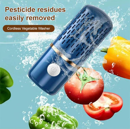 🍎💧 Intelligens tisztító készülék gyümölcsökhöz és zöldségekhez – Tisztább, biztonságosabb élelmiszerek 🥬