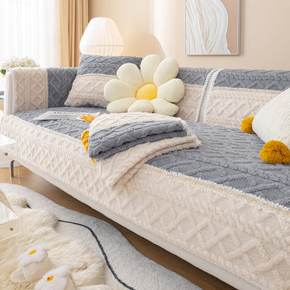 🛋️Szép ajándék – Csúszásgátló flüss kanapéhuzat🧵