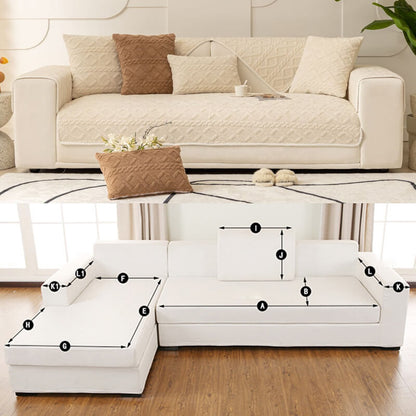 🛋️Szép ajándék – Csúszásgátló flüss kanapéhuzat🧵