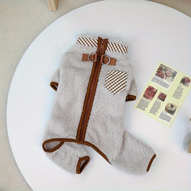 🐶A dupla gyűrűs, gombos termikus ruházat🐾