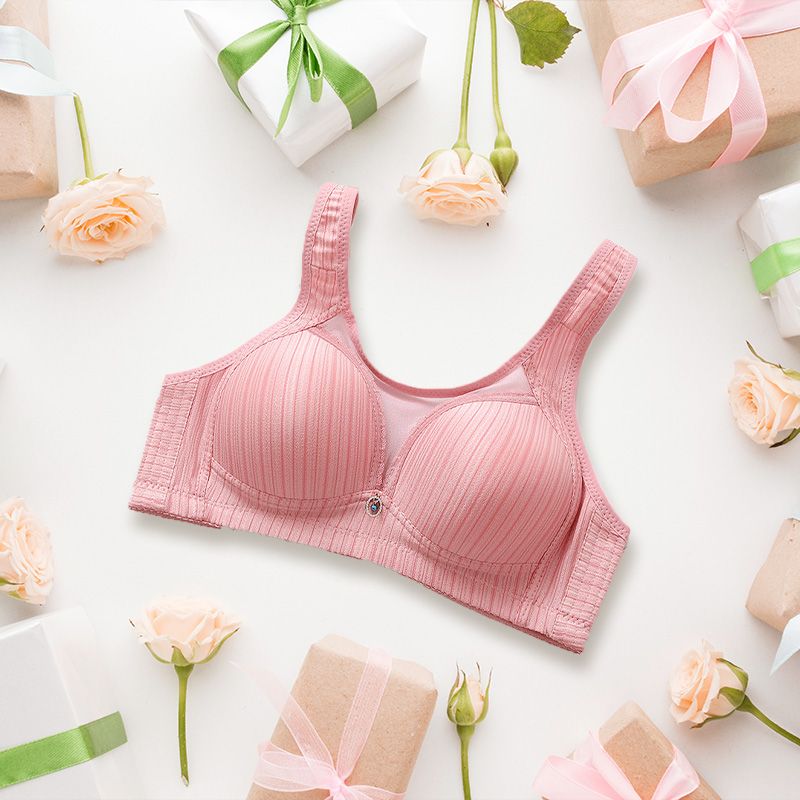 Wygodny biustonosz bez drutów w rozmiarze plus