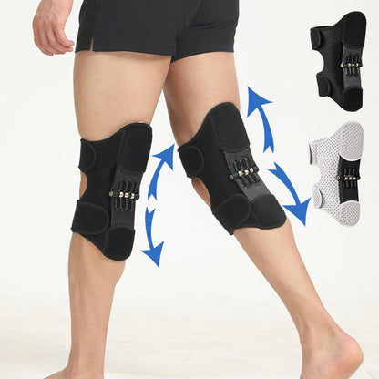 🔥 [M-XL] 🏃‍♂️ Állítható térdvédő – sportos erősítő kivitel, ütéselnyelő párnázással – Utánvét ✨