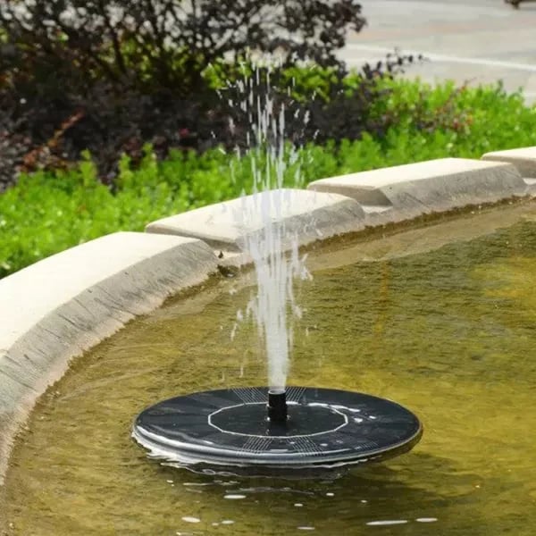 ☀️🔋 Napenergia Szökőkút Madárfürdő Szivattyú – 1.4W Napelem, 4 Fúvóka & Merülő Kivitel Tóhoz, Kerthez és Medencéhez 🦜💧