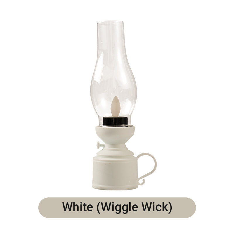 👍 Vintage paraffin lámpa LED technológiával és elektronikus gyertyatartó hintával💥