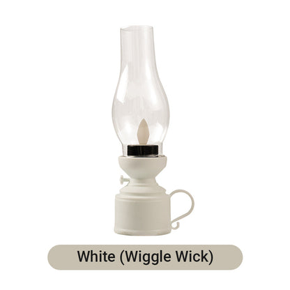 👍 Vintage paraffin lámpa LED technológiával és elektronikus gyertyatartó hintával💥