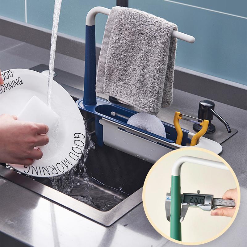 ✨ Kihúzható Konyhai Tároló Rács | Mosogató Alatti Rendszerezés és Könnyű Hozzáférés👩‍🍳💕