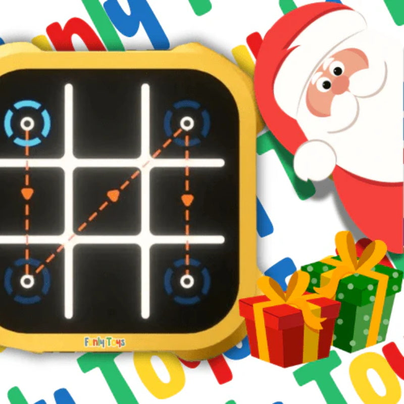 🎁 Forró eladó - Tic Tac Toe hordozható puzzle játék