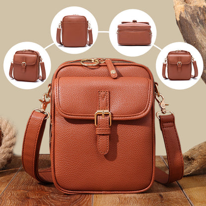 👜 Vintage nagy kapacitású Messenger táska