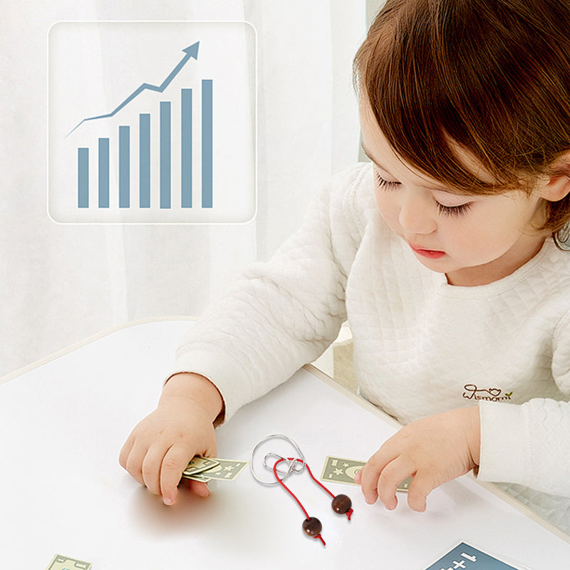 👶 Fémhuzal-puzzle - Oktató és szórakoztató 🧠💡