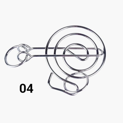 👶 Fémhuzal-puzzle - Oktató és szórakoztató 🧠💡