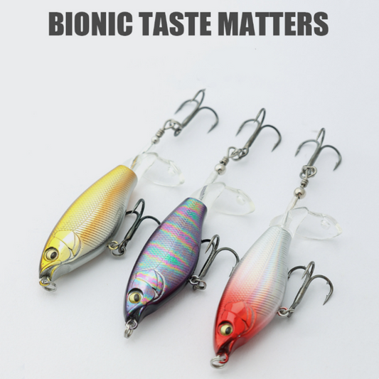 🐠6.5g propeller felszíni csali bionikus halhorog🎣