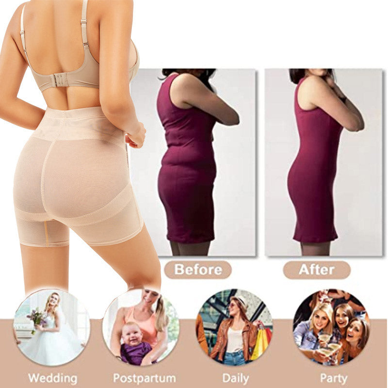 🔥Magas derék Tummy Control Butt-Lifting Shapewear Panty magas deréktájon