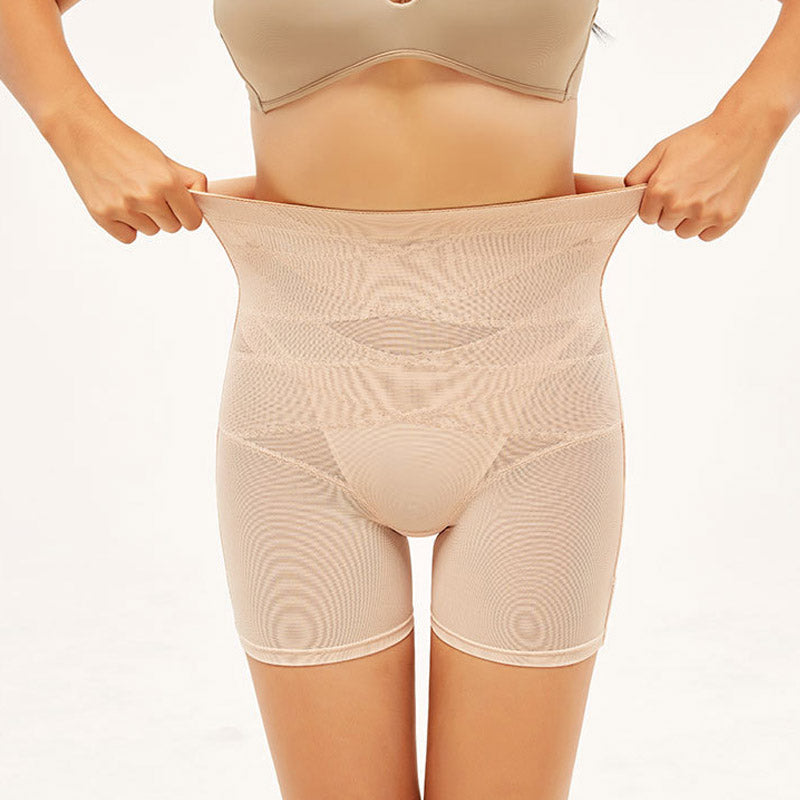 🔥Magas derék Tummy Control Butt-Lifting Shapewear Panty magas deréktájon