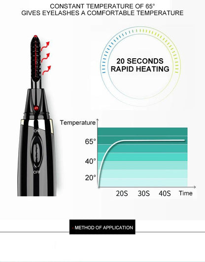 🥰 Fűtött szempillagöndörítő eszköz