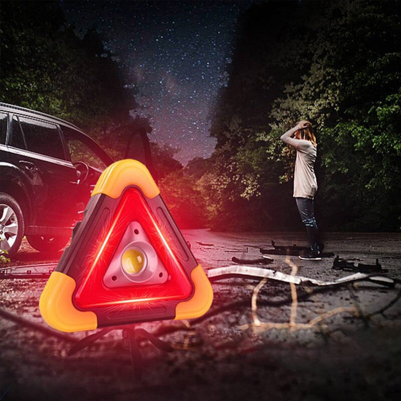 🔥Időkorlátozott ajánlat🚗 3 az 1-ben napenergiával működő vészjelző háromszög