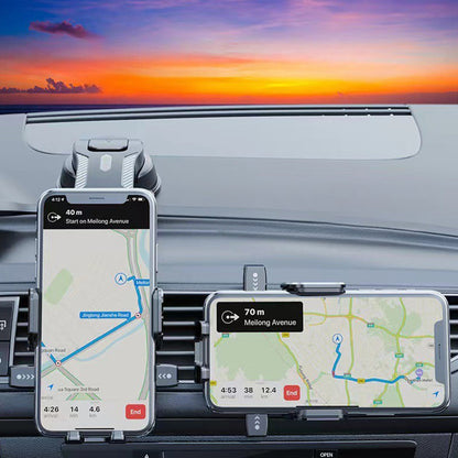 📱🚗 Többfunkciós autós mobiltelefon-tartó erős tapadókoronggal – stabil és állítható