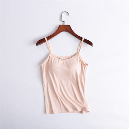 【S-6XL】👙Szexi Gathering Bra Tank Top beépített melltartóval