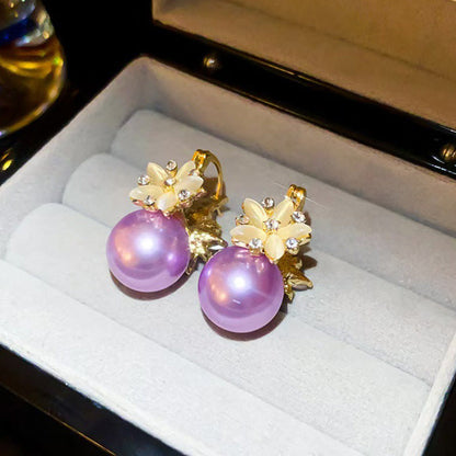 🌼Finom fülbevalók virágokkal és gyöngyökkel🍒