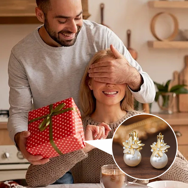 🌼Finom fülbevalók virágokkal és gyöngyökkel🍒