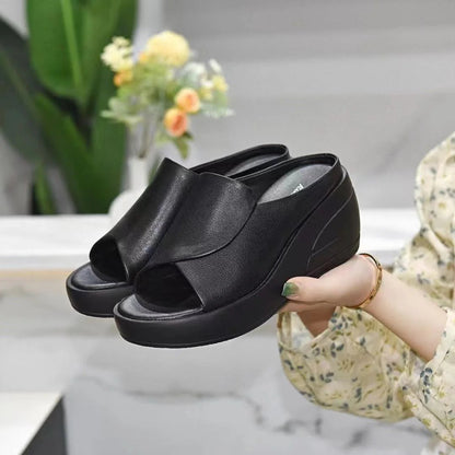 👡5,5 CM-es ferde sarkú szandál