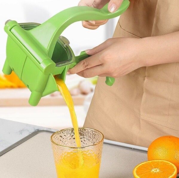 🍋 Kézi Gyümölcsprés, Friss Lé Percek Alatt!