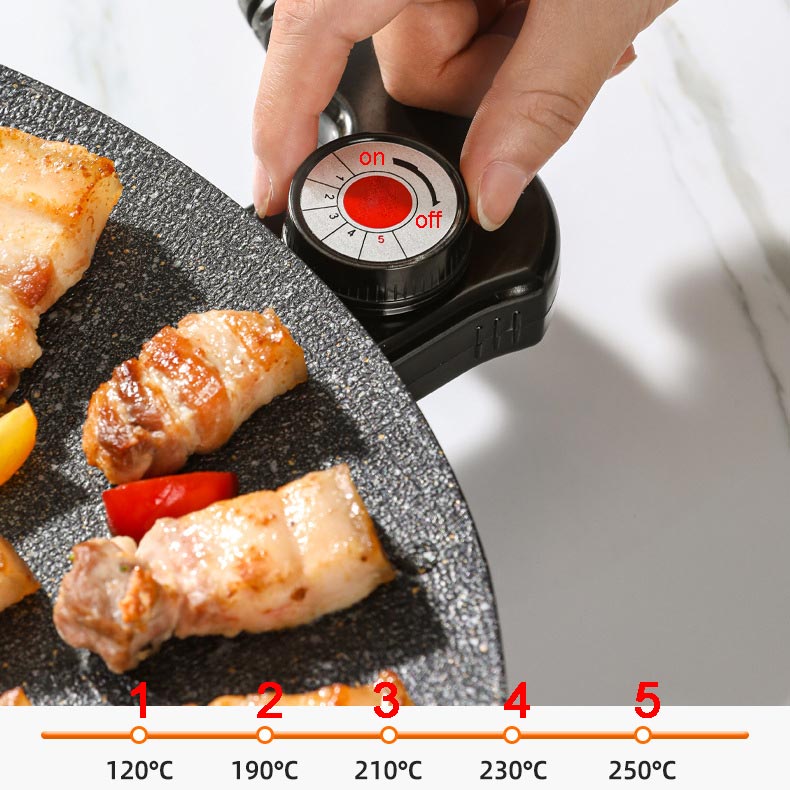 🍳 Koreai elektromos grillsütő tapadásmentes bevonattal – Ízletes ételek könnyedén otthon
