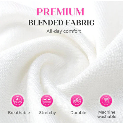【S-4XL】👚Női alkalmi rakott V-nyakú, rövid ujjú felső