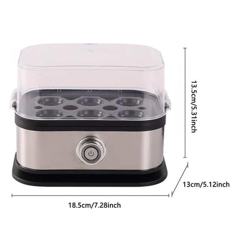 🎉Többfunkciós tojáspároló átlátszó fedéllel