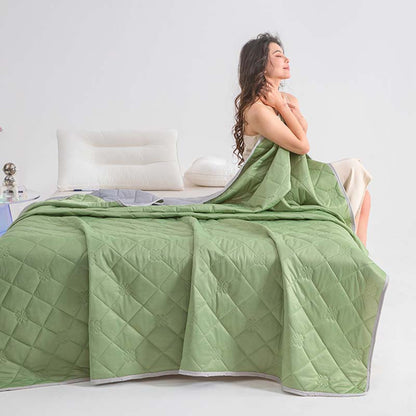 🌙 Utolsó nap 60% OFF-❄️Breathable Nyomtatott mosható nyári hűsítő paplan💤