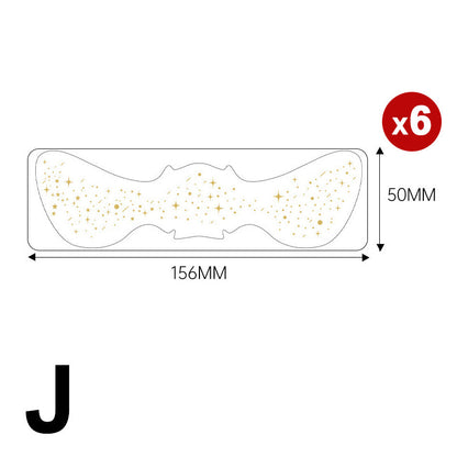6PCS szeplős arc tetoválás matricák