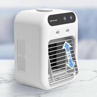 💨💦 USB-s mini ventilátor párásítóval – Hűvös levegő egyetlen gombnyomásra