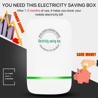 🏡 Háztartási Energiafogyasztás Csökkentő Doboz – Búcsúzz el az Áram Szorongástól
