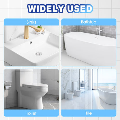 🔥🛁 Erőteljes fürdőszobai tisztítószer – Eltávolítja a vízkövet, szappanmaradványokat és makacs foltokat ✨