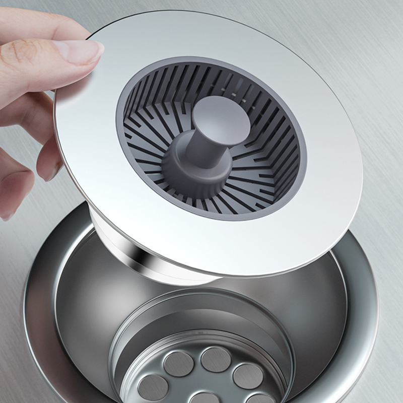 【✨ 1 + 1 ingyenes】Kihúzható mosogató dugó szűrővel